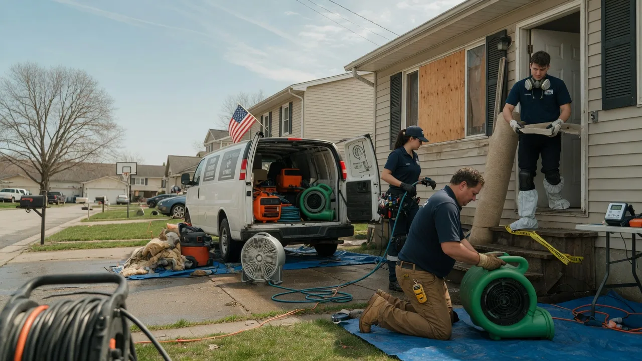 Water Damage Restoration in Almena, WI near me